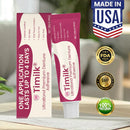 Adesivo para dentaduras Timilk® UltraBond Premium 🔥 Certificado pela FDA (Fixação clinicamente comprovada de 4 dias para um encaixe seguro
