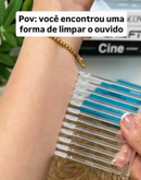 COTONETES COM SILICONE ADESIVO ( COMPRE 1 CAIXA COM 12 LEVE OUTRA GRÁTIS)