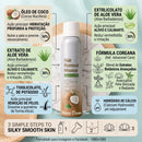 Spray Depilatório Mousse Sem Dor Óleo de Coco e Aloe Vera 150ml