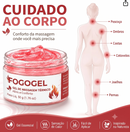 FogoGel Gel térmico para para Articulações e Músculos, Absorção Rápida
